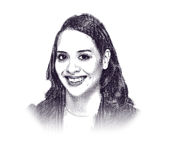 Ink portrait of Malu Jane Freites